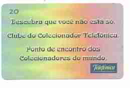 SP99-04441 Clube do Colec. Telefnica 890 T2.000.000 CSM 20