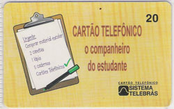 18746 PR 02/98 Carto Telefnico o companheiro do Estudante T800.000 20C