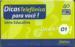 21526 SP 11/02 Dicas Telefnica n01 Srie Educativa T300.000 INT 40c