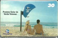 23743 RJ 01/00 Protetor Solar de Vero Telemar T400.000 ABNC 30c