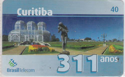 27293 PR 03/04 Aniversrio de Curitiba - 311 Anos T250.000 INT 40C