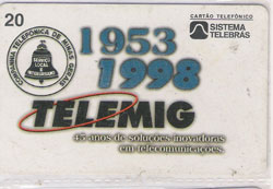 27579 MG 06/98 Telemig 45 anos de Solues T1.550.000 INT 20C