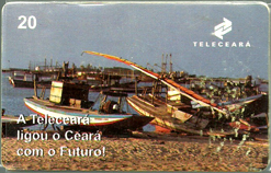 28995 CE 02/99 A Telecear ligou o Cear com o futuro Barcos de Pescadores MCP T250.000 CSM 50c