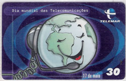 29996 CE 04/01 Dia Mundial das Telecomunicaes T120.000 CSM 30C