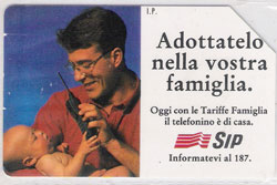 33212 Cartão Importado Italiano LIRE 10.000