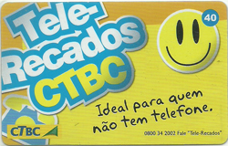 40622 CTBC 02/05 Tele-Recado T290.000 ICE 40C