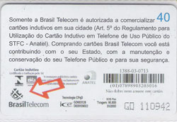 42112 GO 01/07 Carto Brasil Telecom T316.400 ICE 40C
