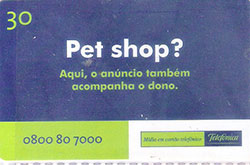 67221 SP 10/00  Midia em Carto - Pet Shop T 400.000 ICE 30C
