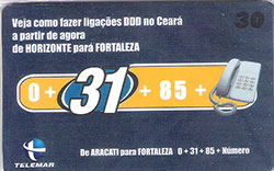 67292 PI 09/99 Horizonte para Fortaleza T 60.000 CSM 30C