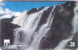 75905 GO 10/99 Cachoeira Rio Negro - Parque Nacional Chapada dos Veadeiros D1  T 300.000 ICE 30C